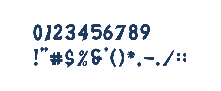 Ganevia Font Other Characters