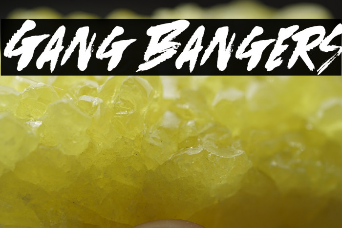 Gang Bangers Example 3