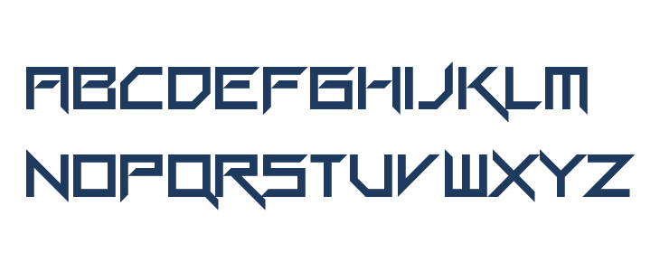 Gang Wolfik Blade Regular Lowercase