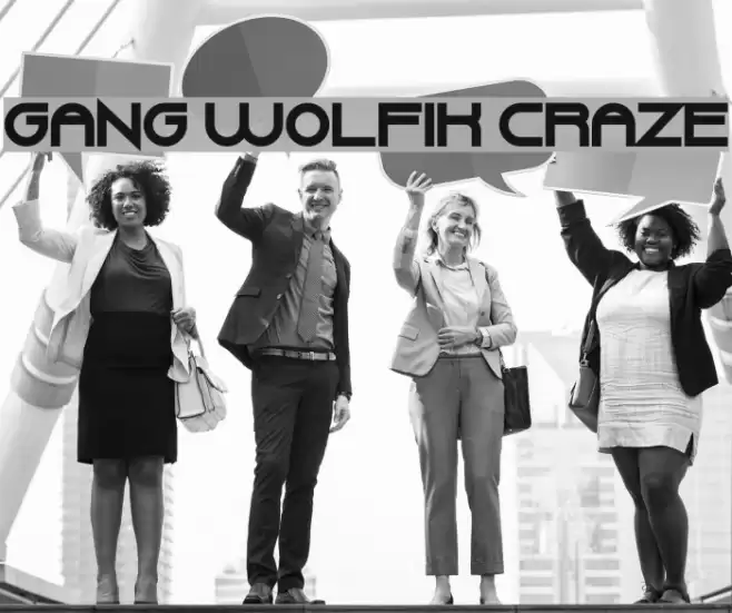 Gang Wolfik Craze Font examples