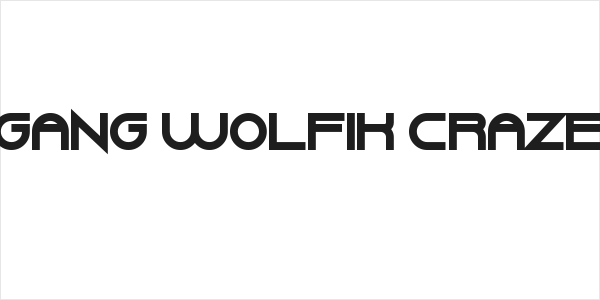 Gang Wolfik Craze Logo