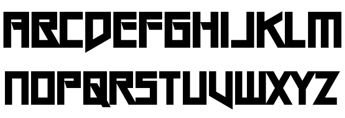 Gang Wolfik OG Font LOWERCASE
