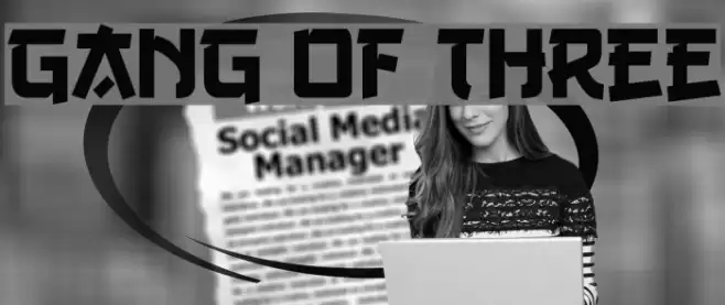 Gang of Three Font examples