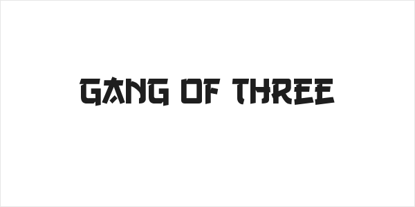 Gang of Three Logo