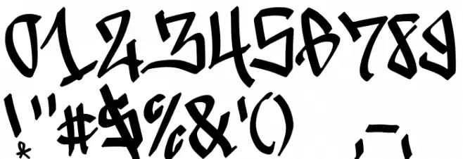 Gang خط محارف أخرى