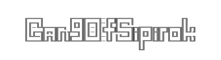 GangOfSipirok Font