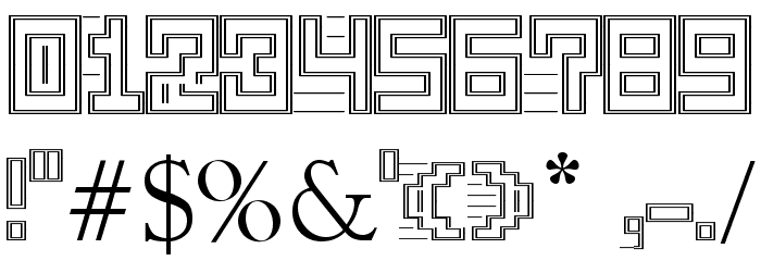 GangOfSipirok Font OTHER CHARS