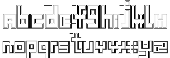 GangOfSipirok Font LOWERCASE