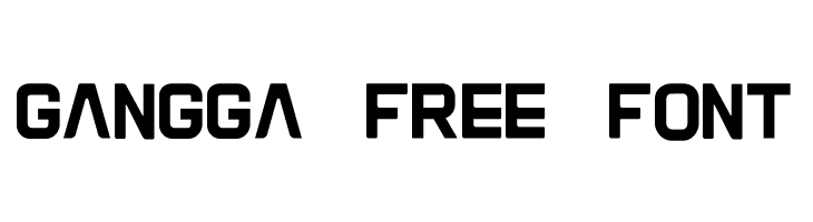 Gangga-Free-Font Font