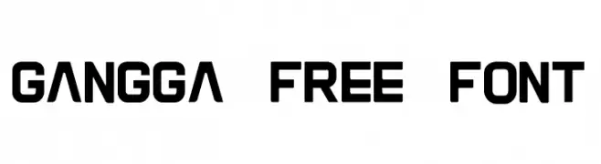 Gangga-Free-Font  Frei Schriftart Herunterladen