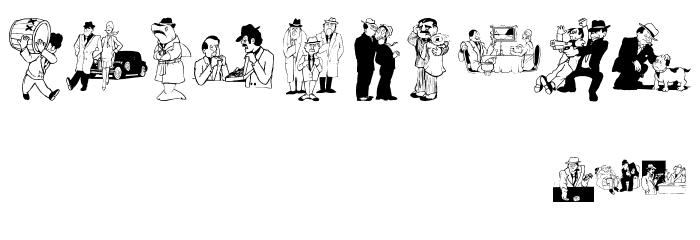 GangsMembers Font OTHER CHARS