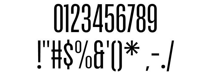 Gangsar Light Font OTHER CHARS