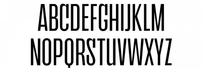 Gangsar Light Schriftart Groß