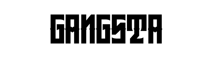 Gangsta  नि: शुल्क फ़ॉन्ट्स डाउनलोड