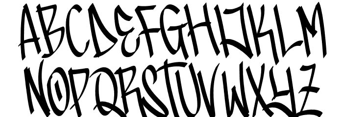 Gangstown GT Demo Font LOWERCASE