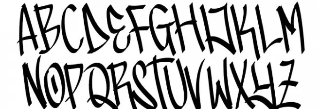 Gangstown GT Demo Schriftart Kleinbuchstaben