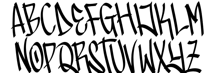 Gangstown GT Demo Font LOWERCASE