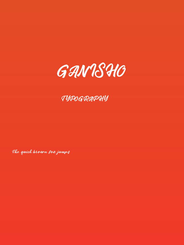 Ganisho Poster