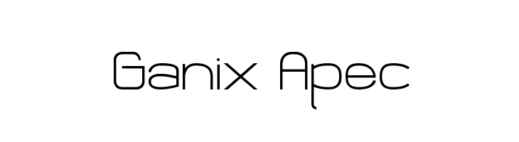 Ganix Apec Caratteri