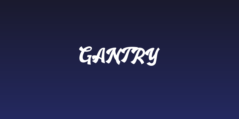 Gantry Social Header