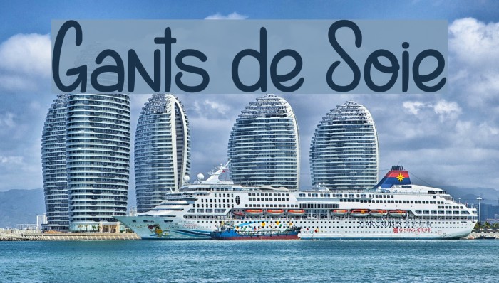 Gants de Soie Font examples