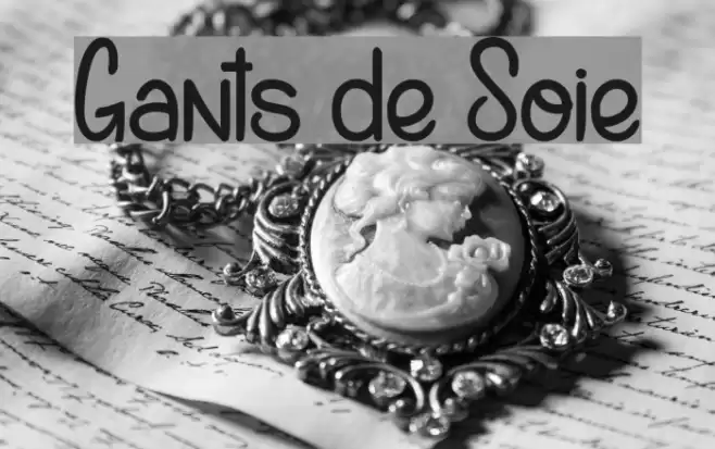 Gants de Soie Font examples