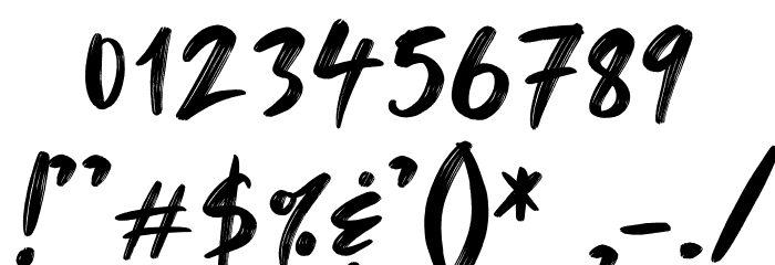 Ganttlets Font OTHER CHARS