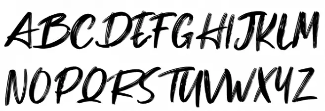 Ganttlets Schriftart Groß