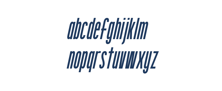 Gantura Italic Italic Lowercase
