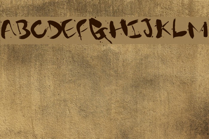 Gantz font Example 2