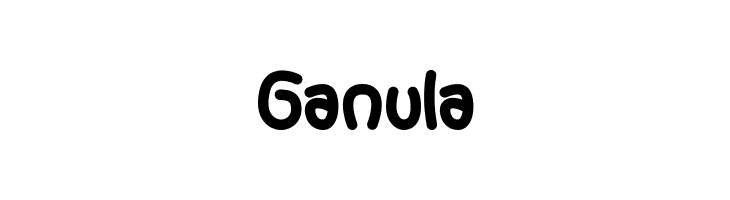 Ganula  baixar fontes gratis