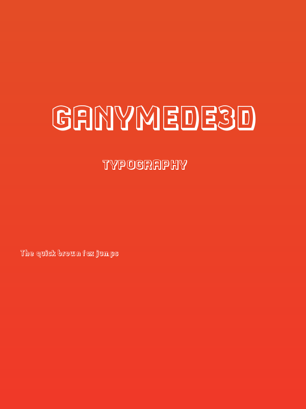 Ganymede3D Poster