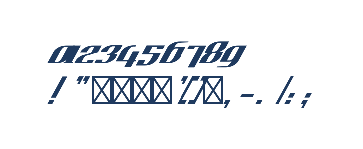 GanymedeTakeover-Regular Other Characters