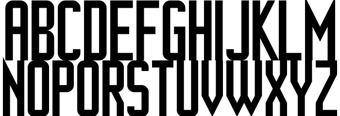 Ganymedian Regular Font LOWERCASE