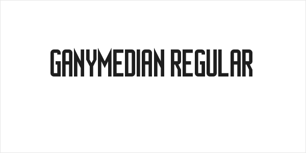 Ganymedian Regular Logo