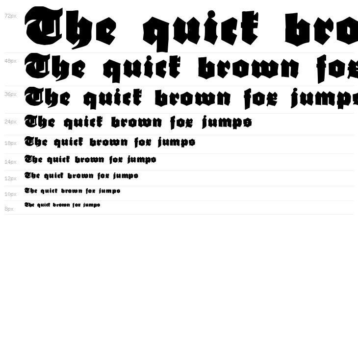 Ganz Grobe Gotisch Waterfall