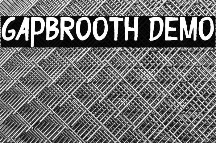 Gapbrooth Demo Example 2