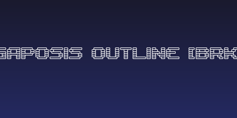 Gaposis Outline [BRK] Social Header