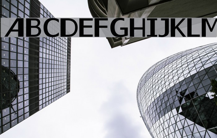 Gaps Font examples