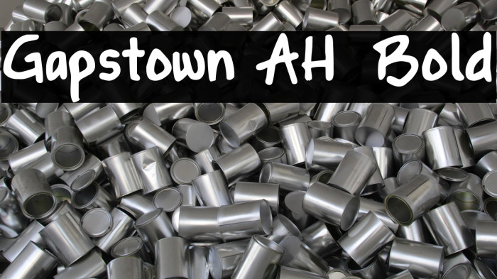 Gapstown AH  Bold Example 2