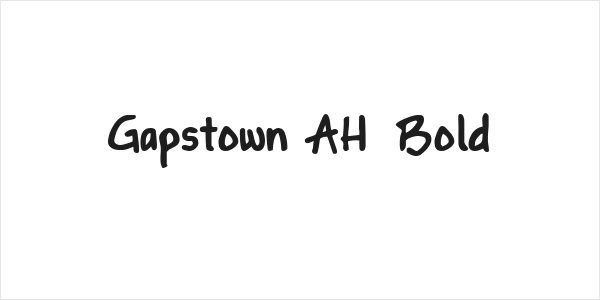 Gapstown AH  Bold Logo