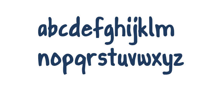 Gapstown AH  Bold Lowercase