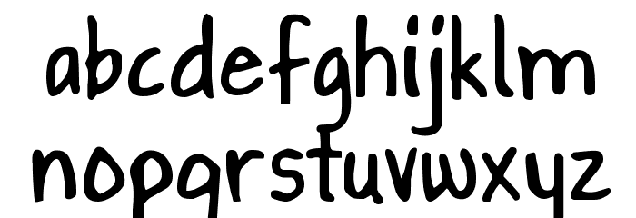 Gapstown AH Font LOWERCASE