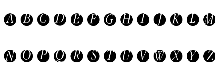 GaraNitials Font LOWERCASE