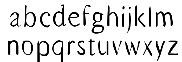 GaraSans Font LOWERCASE