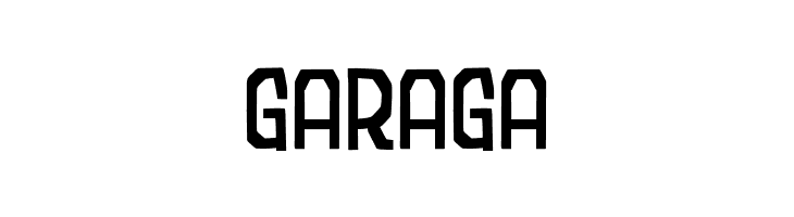 Garaga  Descarca Fonturi Gratis