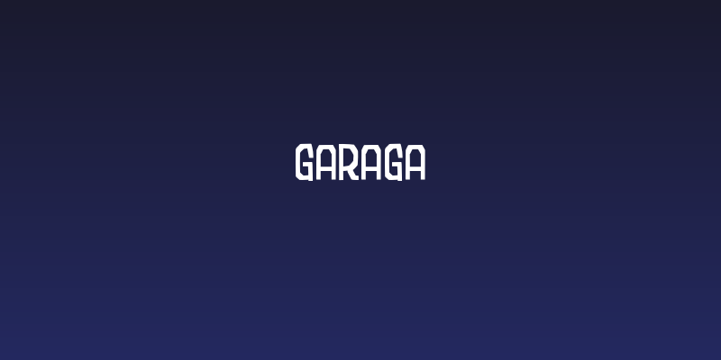 Garaga Social Header