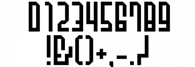 Garage Font OTHER CHARS