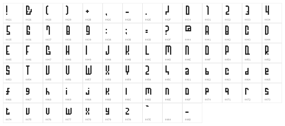 Garage Character Map