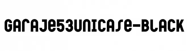 Garaje53Unicase-Black  baixar fontes gratis